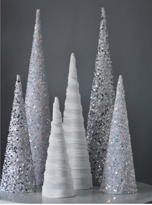3 piece Let It Sparkle Christmas tree display